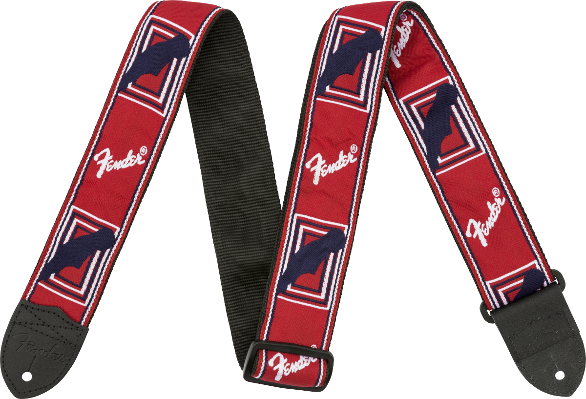 Monogrammed Strap Red/White/Blue