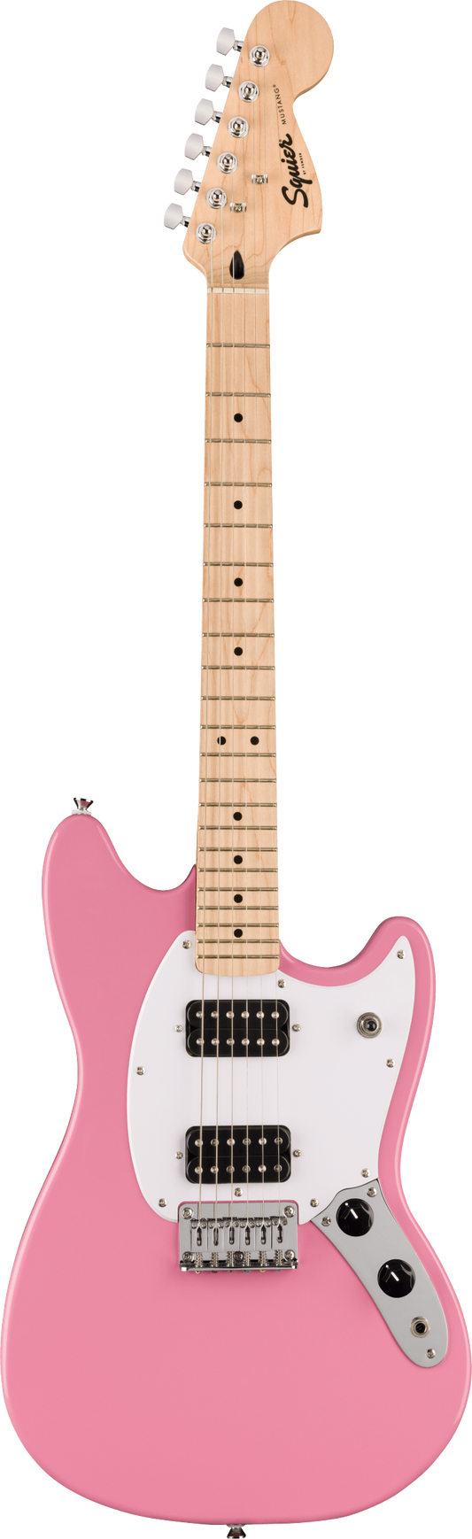 Squier Sonic Mustang HH Flash Pink