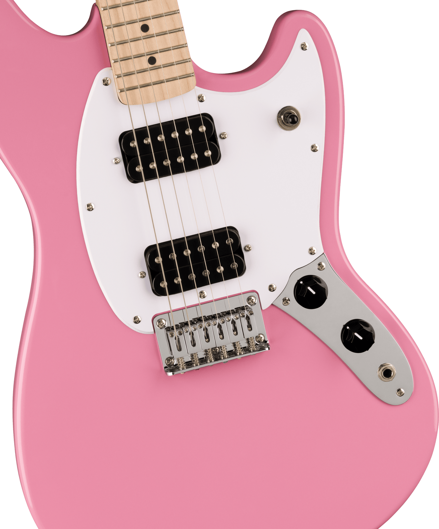 Squier Sonic Mustang HH Flash Pink