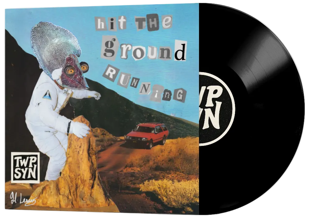 Hit The Ground Running 7" Vinyl - Twpsyn (Community Fundraiser)