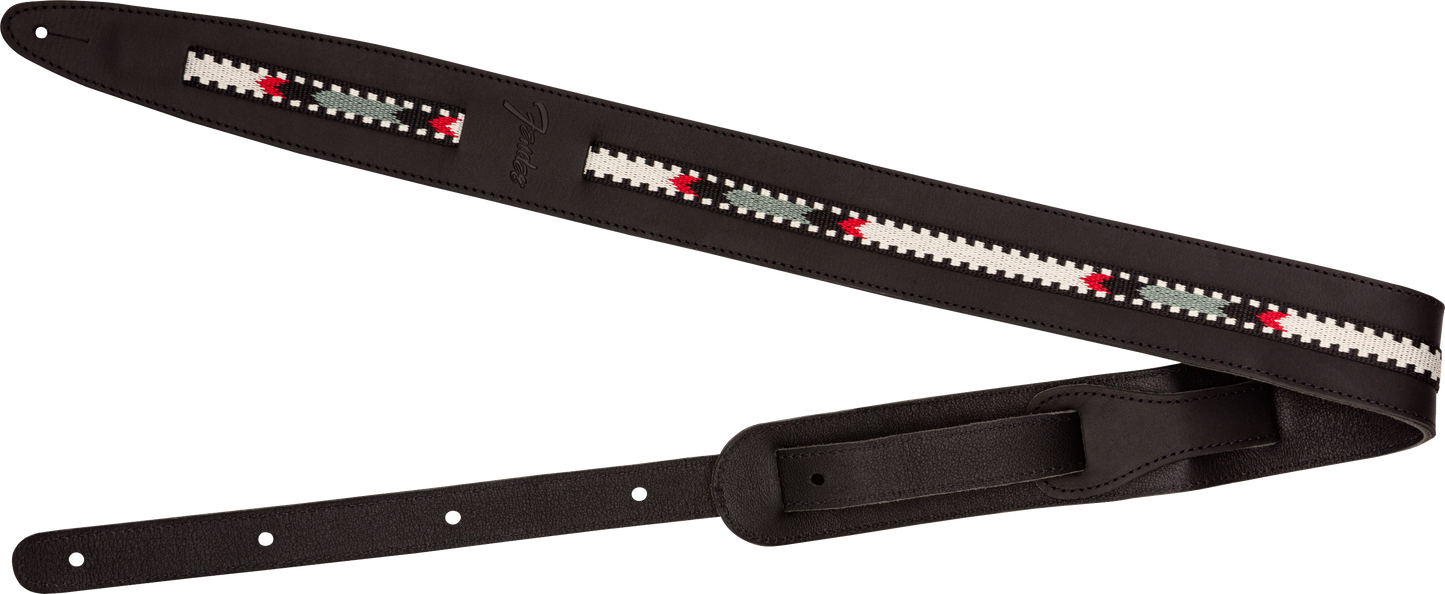 Paramount Acoustic Leather Strap Black