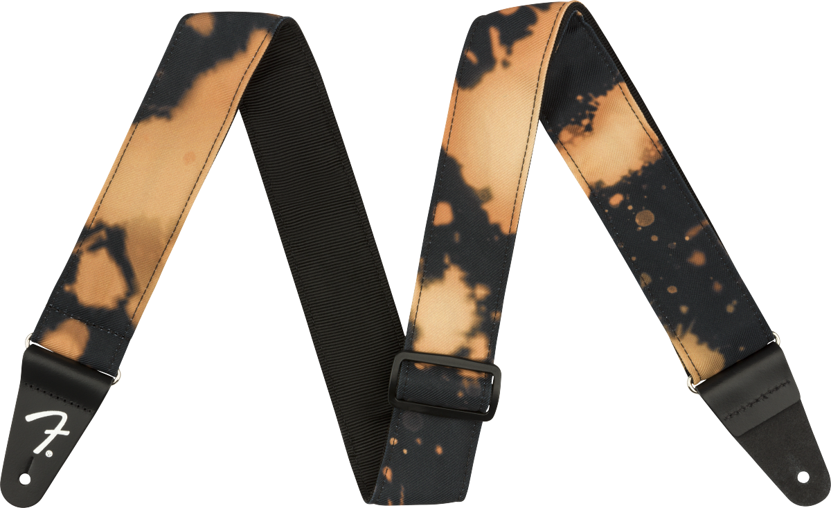 Black Tie Dye Acid Wash Strap