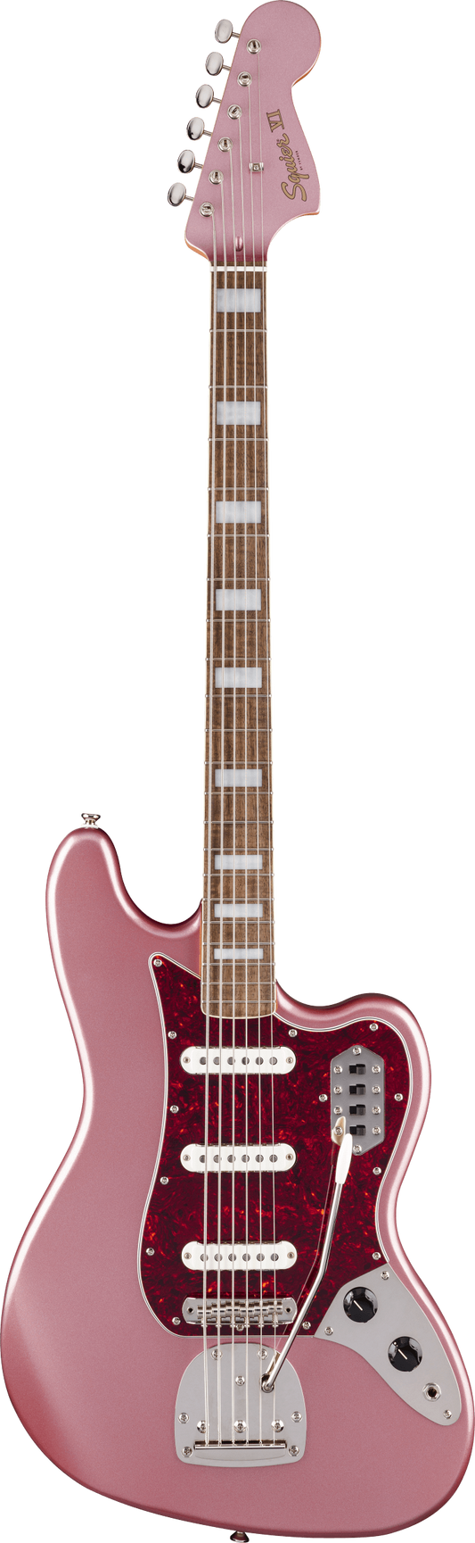 Squier Classic Vibe Bass VI Burgundy Mist