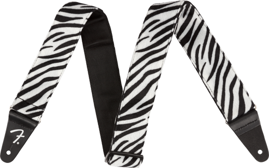Fender Wild Animal Zebra Print Strap