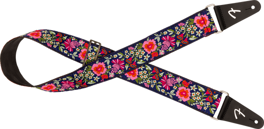 Mosaic Jacquard Strap Blue