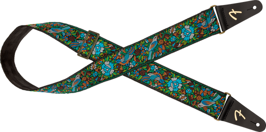 Mosaic Jacquard Strap Green