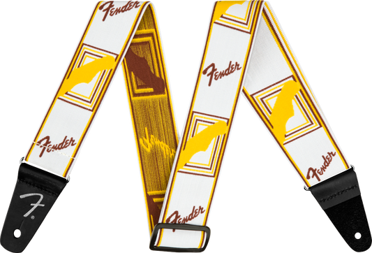 WeighLess Monogram Strap White/Yellow/Brown
