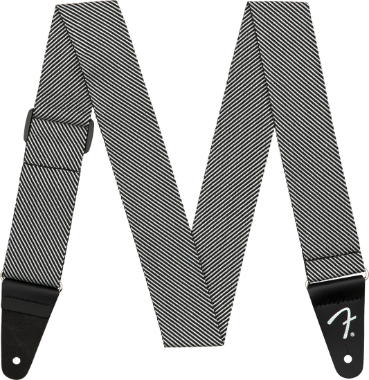 Modern Tweed Strap White/Black