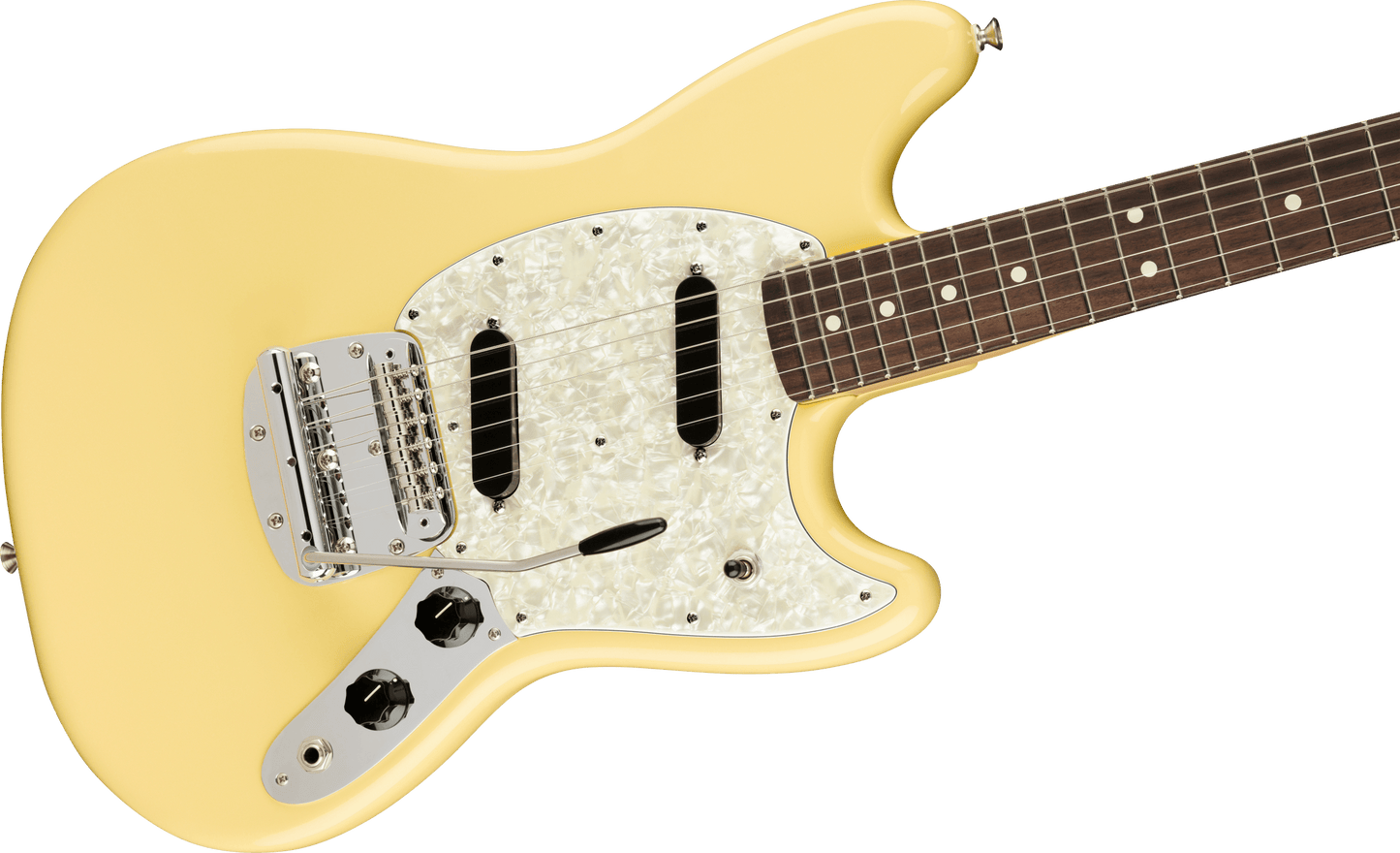 American Performer Mustang- Vintage White