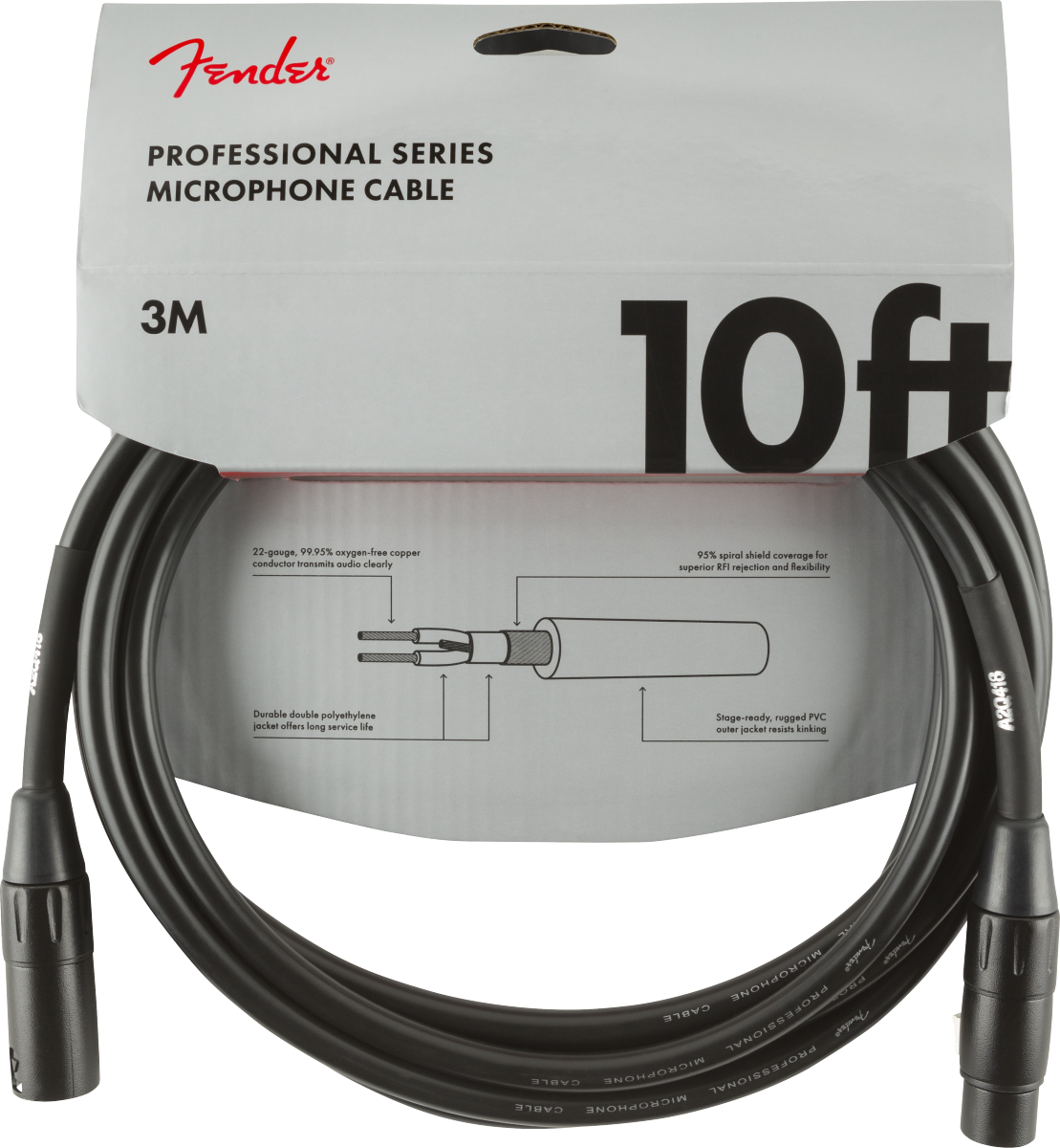 Fender Professional Series Microphone Cable