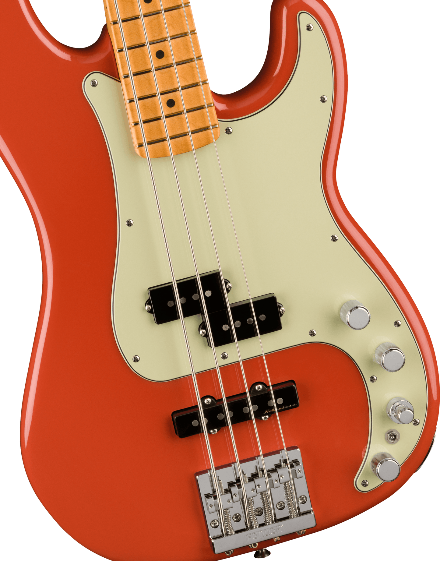 Player Plus Precision Bass- Fiesta Red