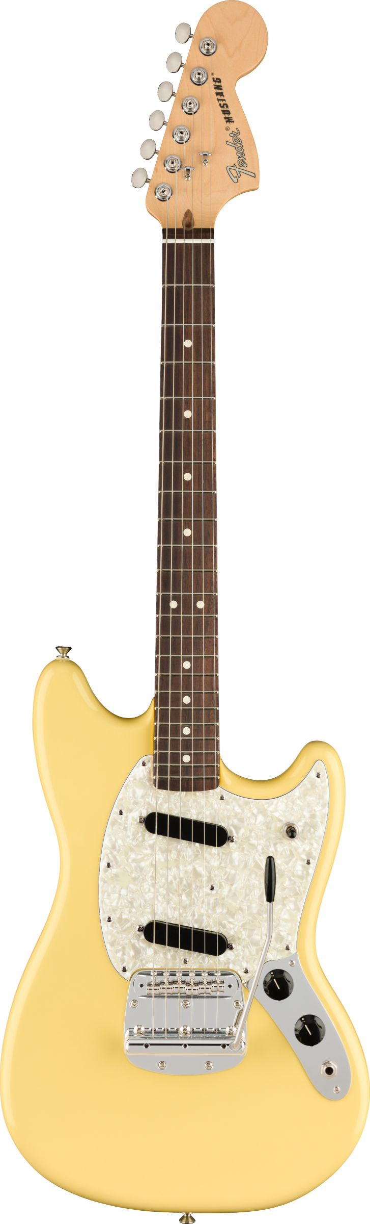 American Performer Mustang- Vintage White