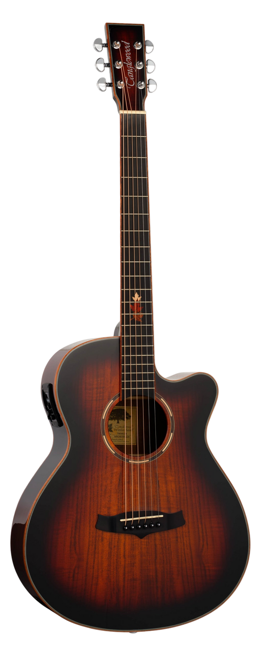 Tanglewood Winterleaf Exotic Super Folk TWX4CEK