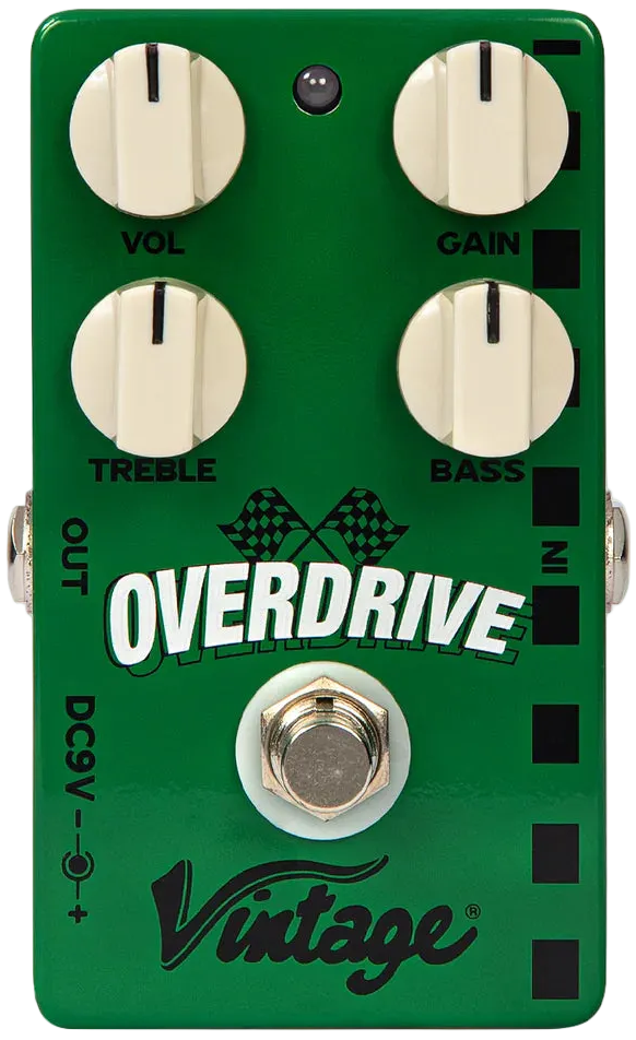 Vintage Overdrive Effects Pedal