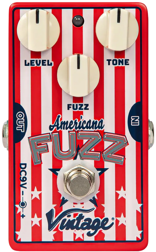 Vintage Americana Fuzz Effects Pedal