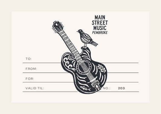 Main St Music Gift Card