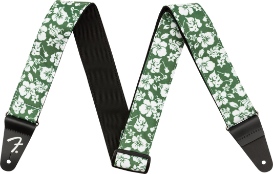 Hawaiian Strap Green Floral