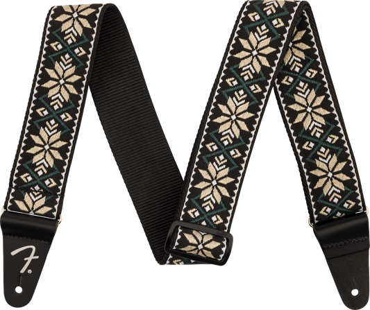 Pasadena Woven Strap Yellow Snowflake