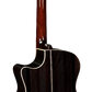 Rathbone No.3 R3ECE Double Top Ebony Cutaway