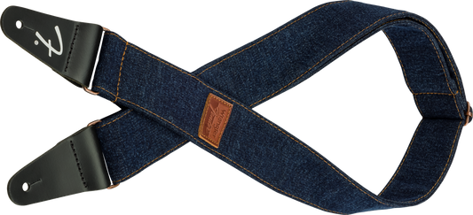 Fender® x Wrangler® Denim Strap Dark Indigo